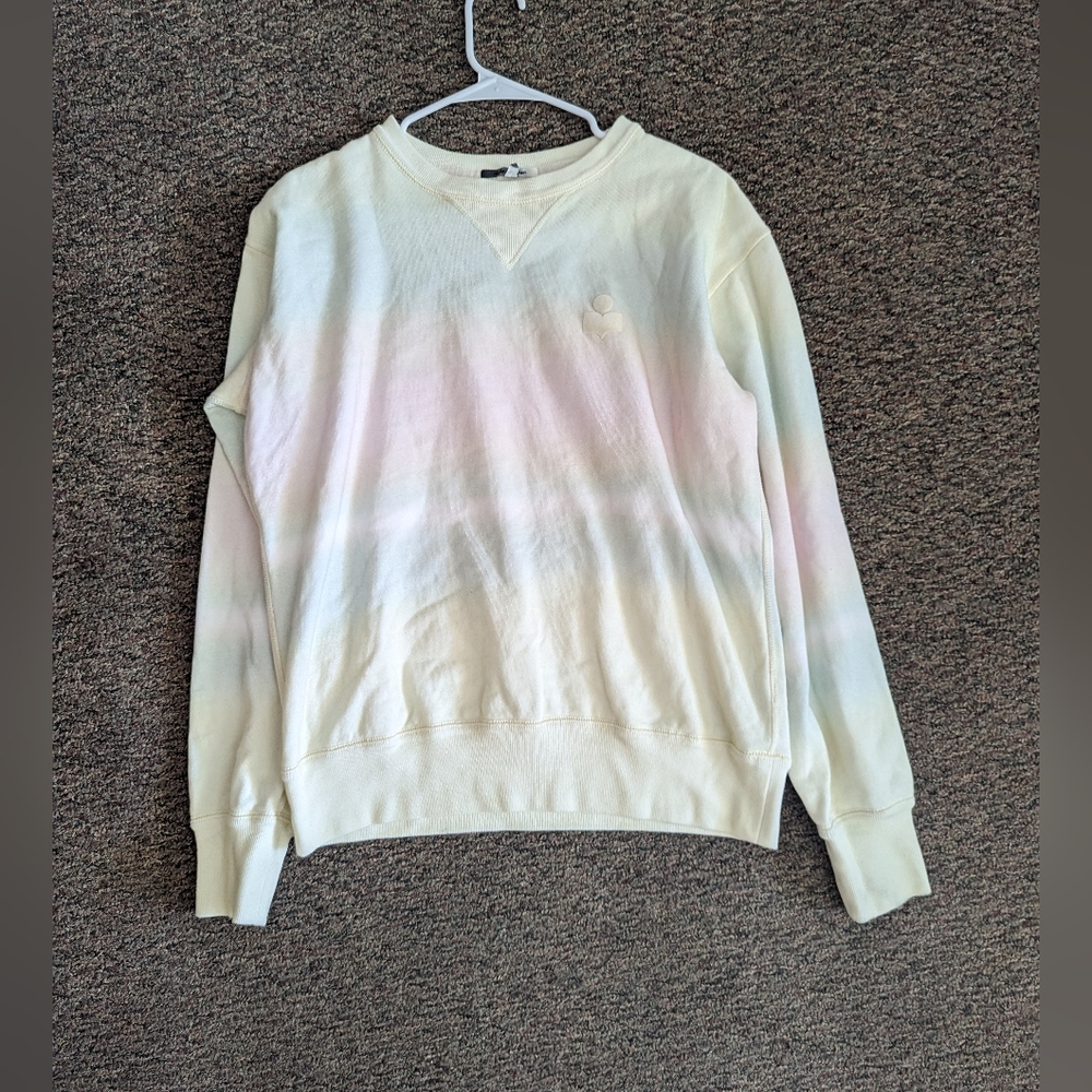 Isabel Marant Pastel Tie-Dye Crewneck Sweatshirt